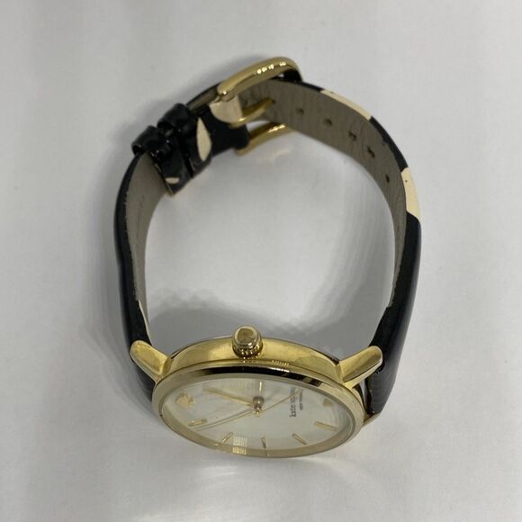 Kate Spade Metro 0173 Women's Black Leather Analog Dial Quartz Watch WO451 - Picture 8 of 12